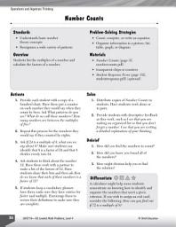 Icon image Operations and Algebraic Thinking Leveled Problems: Multiples and Factors: Multiples and Factors