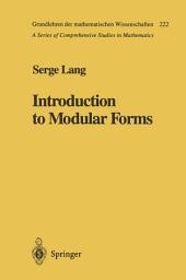Icon image Introduction to Modular Forms