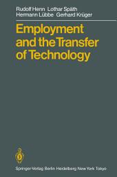 Icon image Employment and the Transfer of Technology