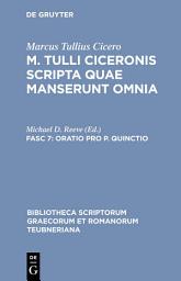 Icon image Oratio pro P. Quinctio