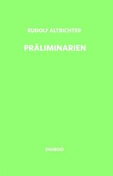 Icon image Präliminarien