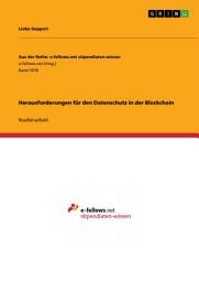 Icon image Herausforderungen für den Datenschutz in der Blockchain