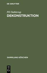 Icon image Dekonstruktion: Die Literaturtheorie der 1990er