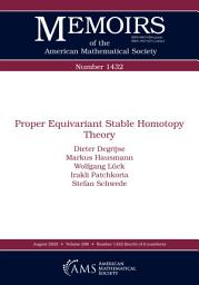 Icon image Proper Equivariant Stable Homotopy Theory