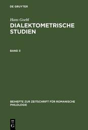 Icon image Hans Goebl: Dialektometrische Studien. Band 3