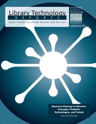 Icon image Resource Sharing in Libraries: Concepts, Products, Technologies, and Trends
