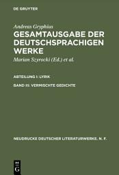 Icon image Vermischte Gedichte
