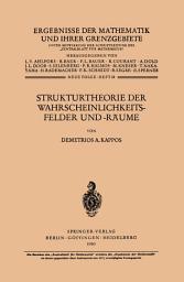 Icon image Strukturtheorie der Wahrscheinlichkeitsfelder und -Räume