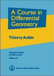 Icon image A Course in Differential Geometry