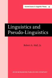 Icon image Linguistics and Pseudo-Linguistics