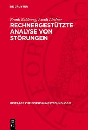 Icon image Rechnergestützte Analyse von Störungen