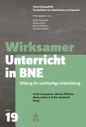 Icon image Wirksamer Unterricht in BNE: Bildung für nachhaltige Entwicklung