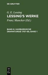 Icon image Hamburgische Dramaturgie 1767–69, Band 1