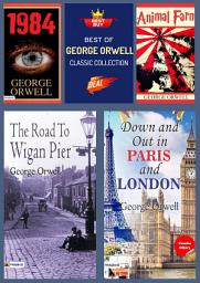 Icon image Best of George Orwell Calssic Collection (Set of 4 Books): BEST OF GEORGE ORWELL CLASSIC COLLECTION Set of 4 Books - George Orwell's Finest Works: A Must-Have Collection of Four Classics