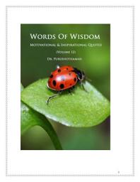 Icon image Words of Wisdom (Volume 12): 1001 Quotes & Quotations