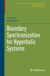 Icon image Boundary Synchronization for Hyperbolic Systems