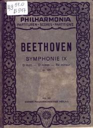 Icon image Symphonie No 9 D-Moll