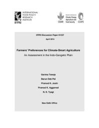 Icon image Farmers preferences for climate-smart agriculture: An assessment in the Indo-Gangetic Plain
