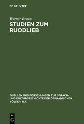 Icon image Studien zum Ruodlieb: Ritterideal, Erzählstruktur und Darstellungsstil