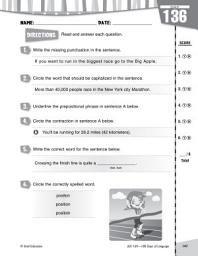 Icon image Daily Language Practice for Fourth Grade: Week 28