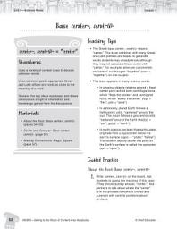 Icon image Content-Area Vocabulary Level 5--Base center-, centr(i)-