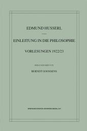 Icon image Einleitung in die Philosophie: Vorlesungen 1922/23