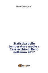 Icon image Statistica delle temperature medie a Casalecchio di Reno nell'anno 2017