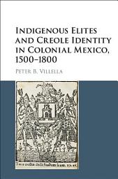 Icon image Indigenous Elites and Creole Identity in Colonial Mexico, 1500–1800