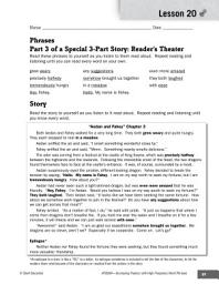 Icon image High Frequency Word Phrases Level 5--Creating Reader's Theater