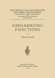Icon image Subharmonic Functions