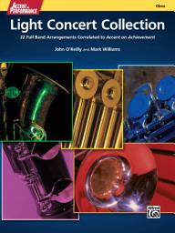 Icon image Accent on Performance Light Concert Collection for Oboe: 22 Full Band Arrangements Correlated to "Accent on Achievement"