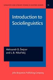 Icon image Introduction to Sociolinguistics