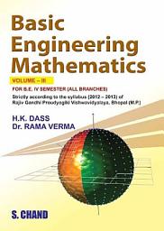 Icon image Basics of Engineering Mathematics Vol-III(RGPV Bhopal)