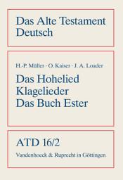 Icon image Das Hohe Lied, Klagelieder, Das Buch Ester: Ausgabe 4