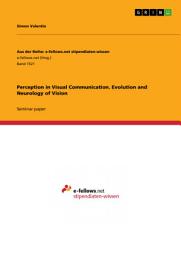 Icon image Perception in Visual Communication. Evolution and Neurology of Vision