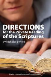 Icon image Directions for the Private Reading of the Scriptures