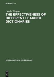 Icon image The Effectiveness of Different Learner Dictionaries: An Investigation into the Use of Dictionaries for Reading Comprehension by Intermediate Learners of German