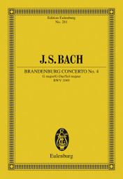 Icon image Brandenburg Concerto No. 4 G major: BWV 1049