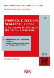 Icon image Indirizzo e gestione negli enti locali