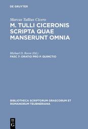 Icon image Oratio pro P. Quinctio