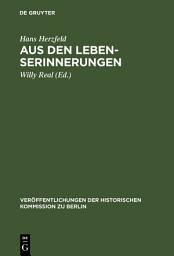 Icon image Aus den Lebenserinnerungen