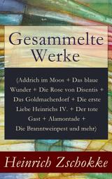 Icon image Gesammelte Werke: Ein Narr des neunzehnten Jahrhunderts + Das Abenteuer der Neujahrsnacht + Der Flüchtling im Jura + Der König von Akim + Der Pascha von Buda + Die Walpurgisnacht + Jonathan Frock etc.