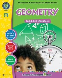 Icon image Geometry - Task & Drill Sheets Gr. 3-5