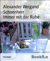 Icon image Immer mit der Ruhe