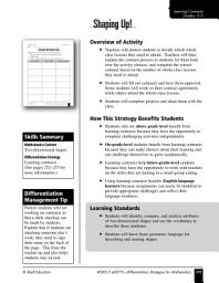 Icon image Geometry Learning Contracts--Shaping Up!