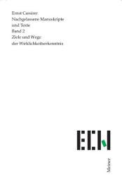 Icon image Ziele und Wege der Wirklichkeitserkenntnis