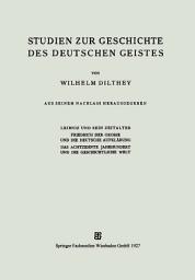 Icon image Studien zur Geschichte des Deutschen Geistes