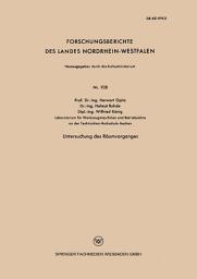 Icon image Untersuchung des Räumvorganges