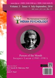 Icon image The International Journal of Indian Psychology, Volume 3, Issue 4, No. 57