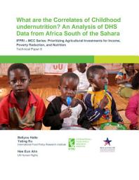 Icon image What are the correlates of childhood undernutrition? An analysis of DHS data from Africa South of the Sahara